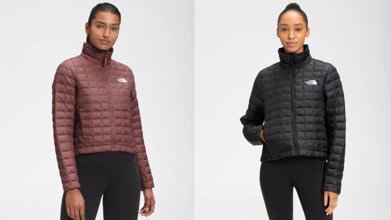 northface puffy jacket long